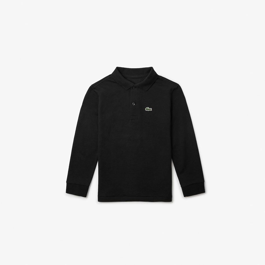 Long Sleeved Piqu&eacute; Polo Shirt image number 0