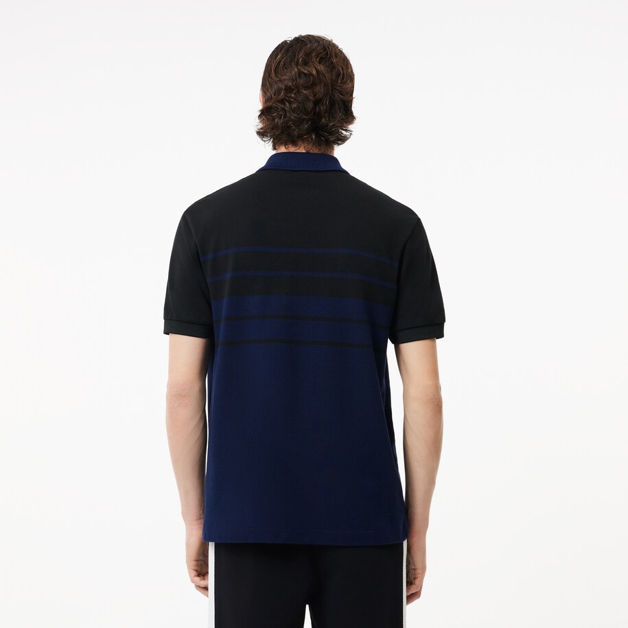 French Made Original L.12.12 Striped Polo Shirt  image number 2