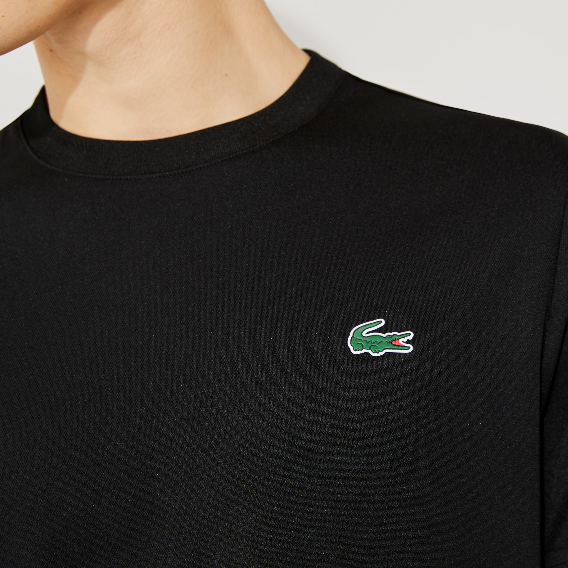 Slim Fit Breathable Piqué Sport T-shirt image number 6