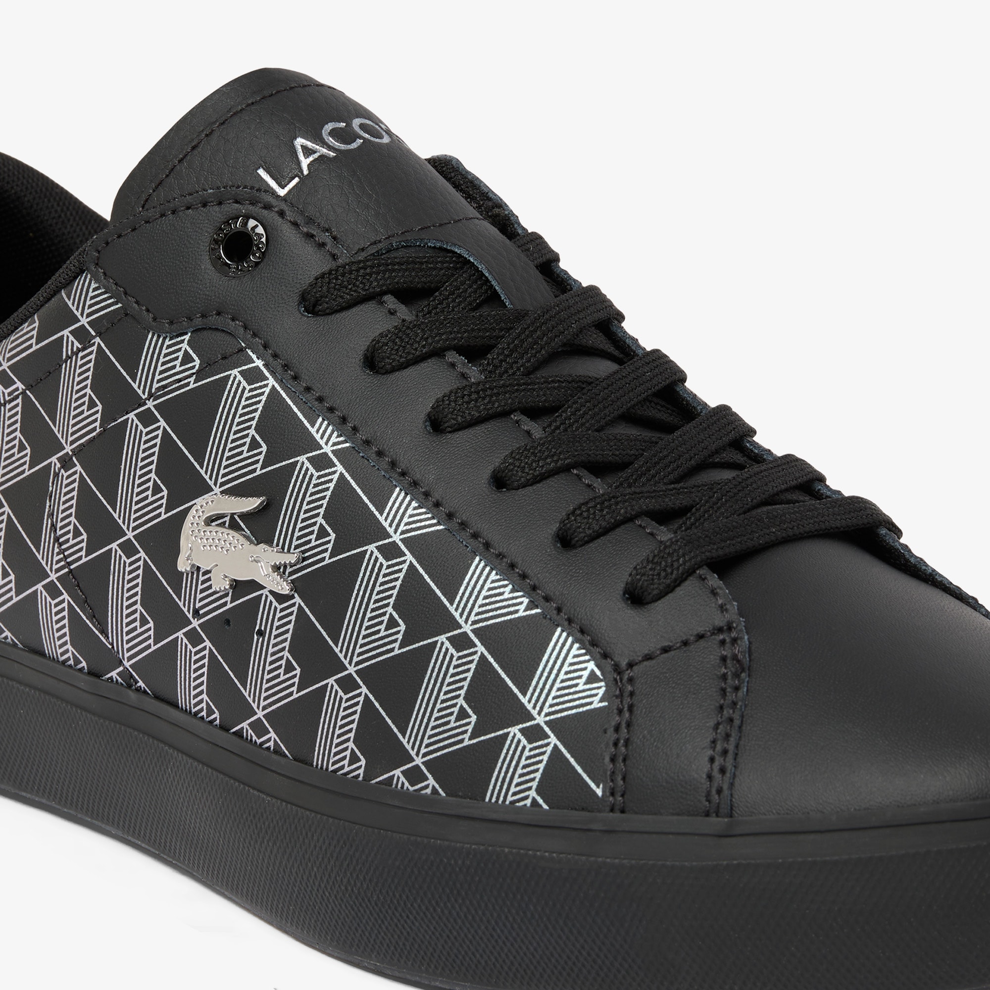 Men's Powercourt Leather Sneakers image number 5