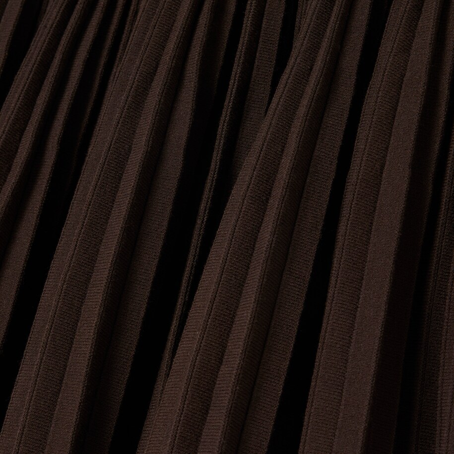 Short Pleated Mesh Skirt image number 5