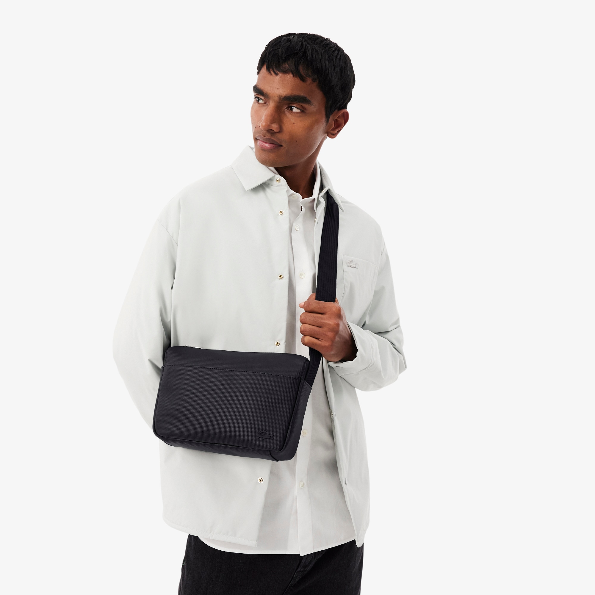 Men's Classic Petit Piqu&eacute; Reporter Bag image number 5