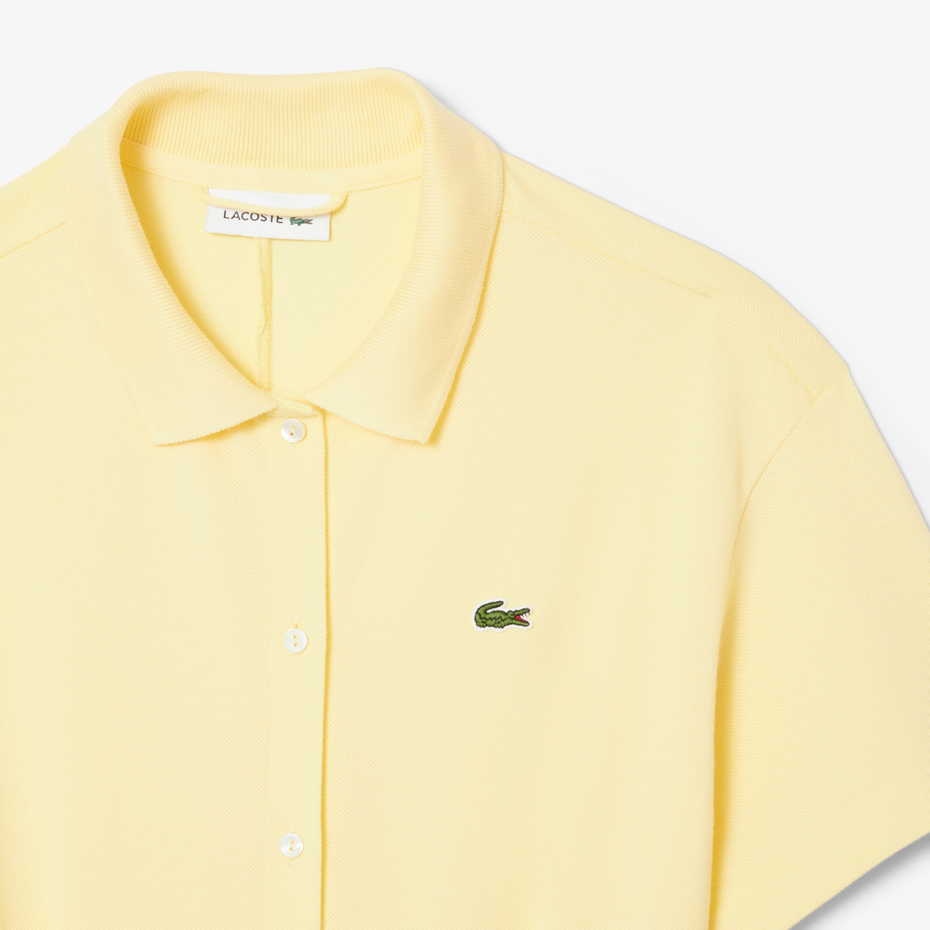 Flared Mini-Piqu&eacute; Polo Dress image number 4