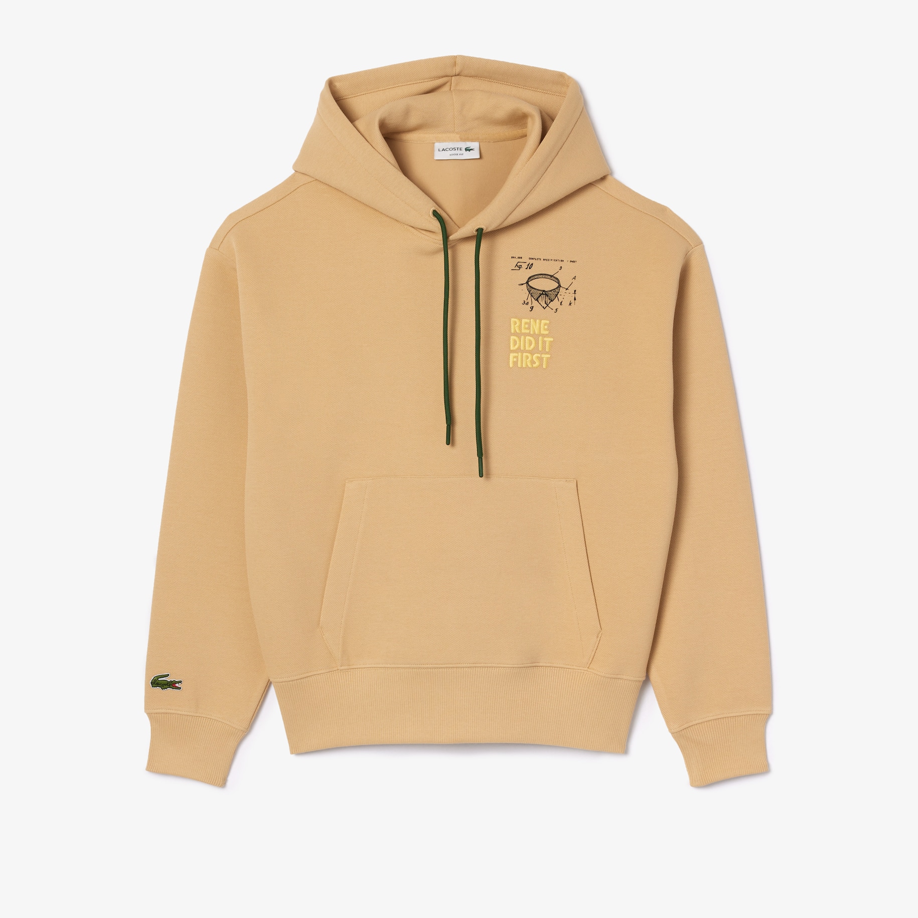 Double Face Piqué Jogger Hoodie image number 3