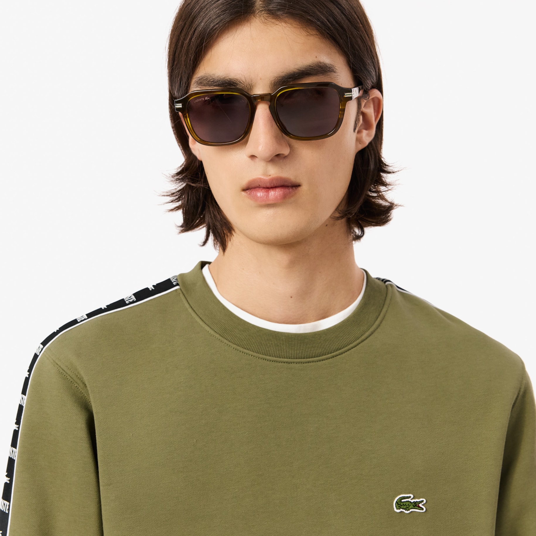 Logo Stripe Jogger Sweatshirt image number 1