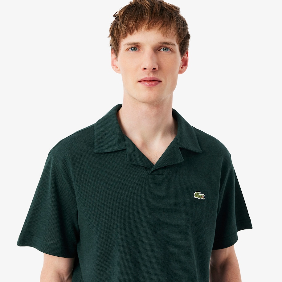 Classic Fit Cotton-Linen Polo Shirt image number 1