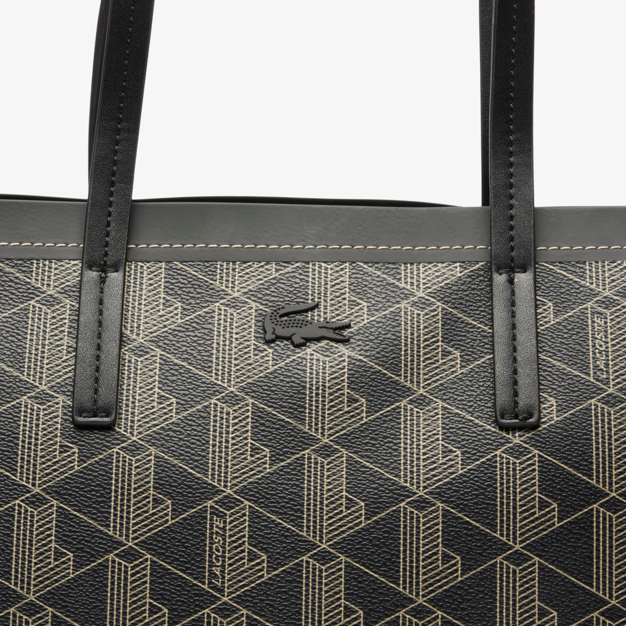 Zely Grained Tote with Pouch image number 4