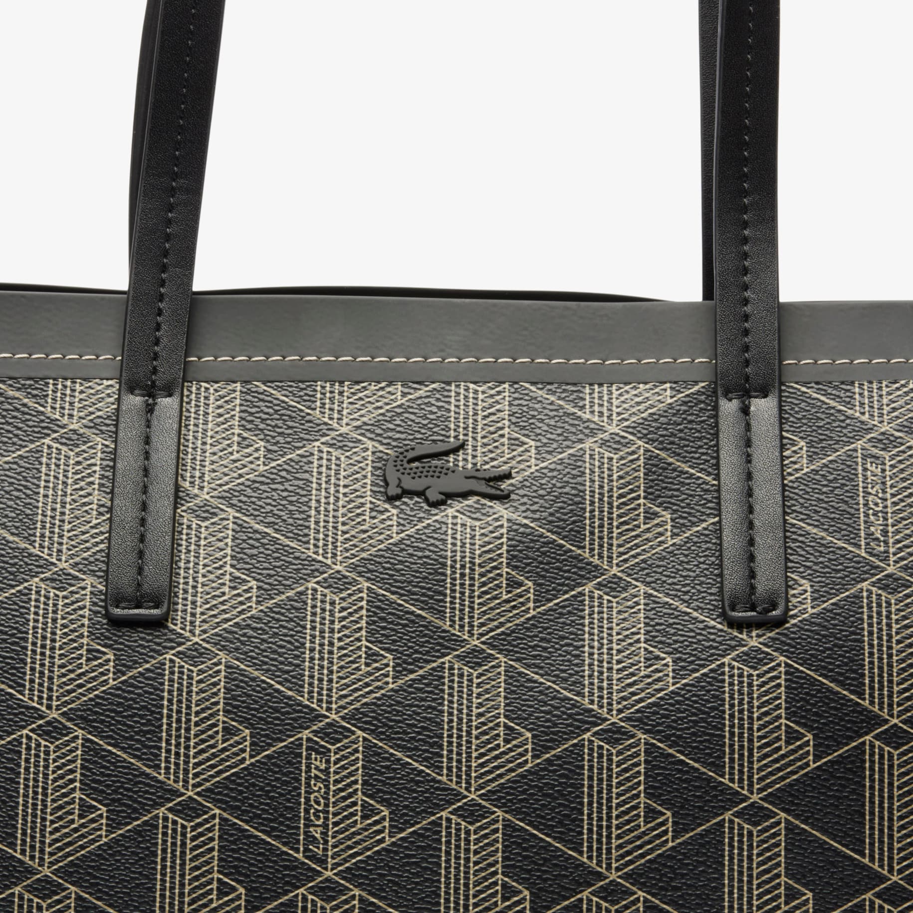 Zely Grained Tote with Pouch image number 4