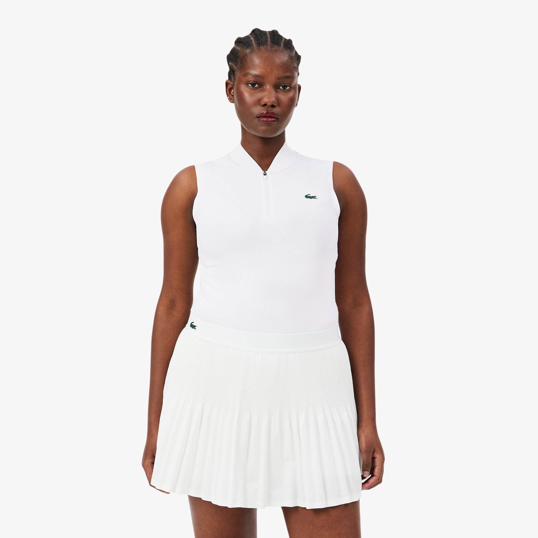 Sleeveless Ultra Dry Stretch Tennis Polo Shirt image number 7