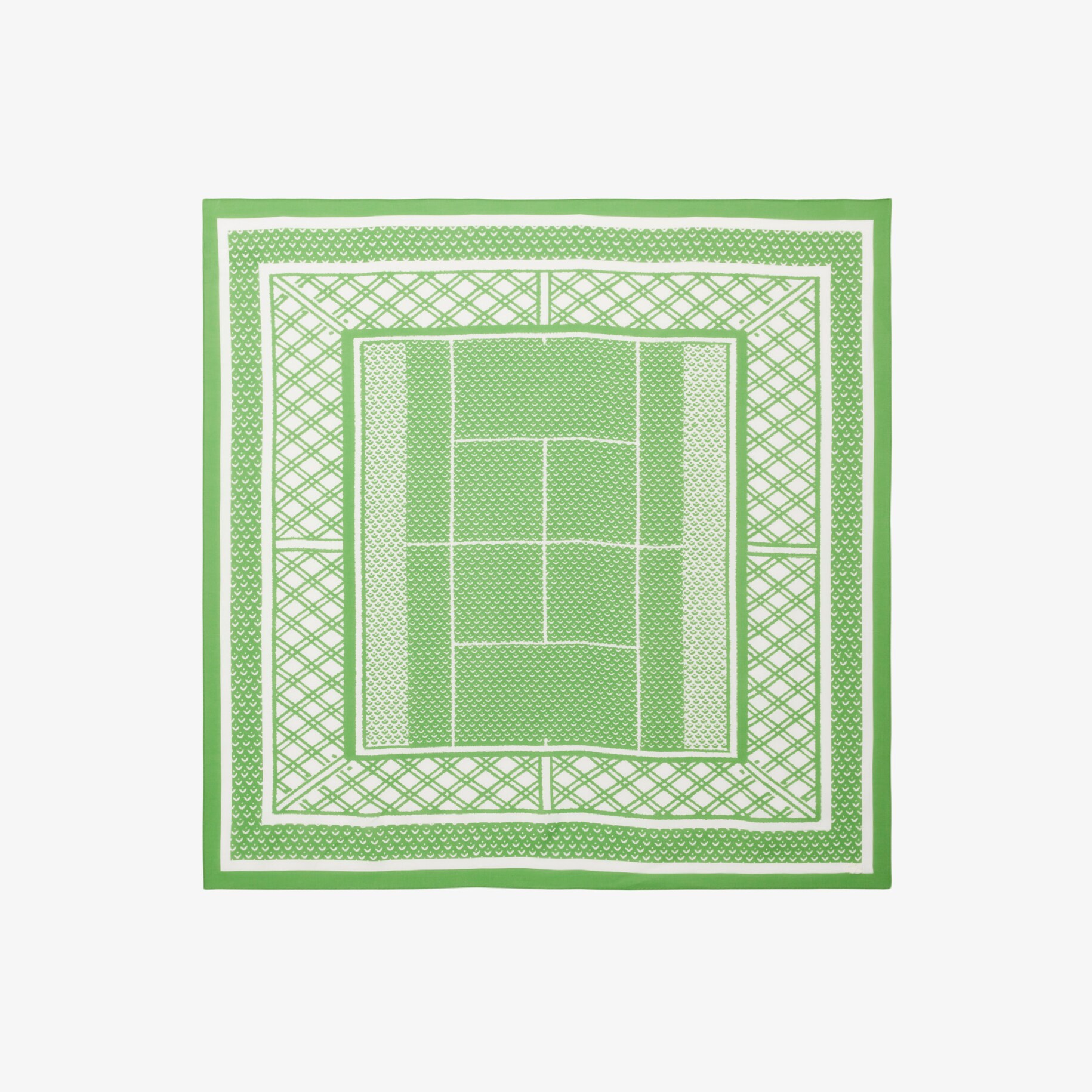 Tennis Print Scarf image number 0