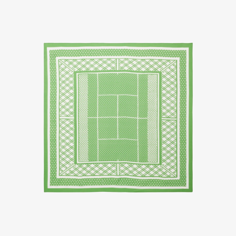 Tennis Print Scarf image number 0