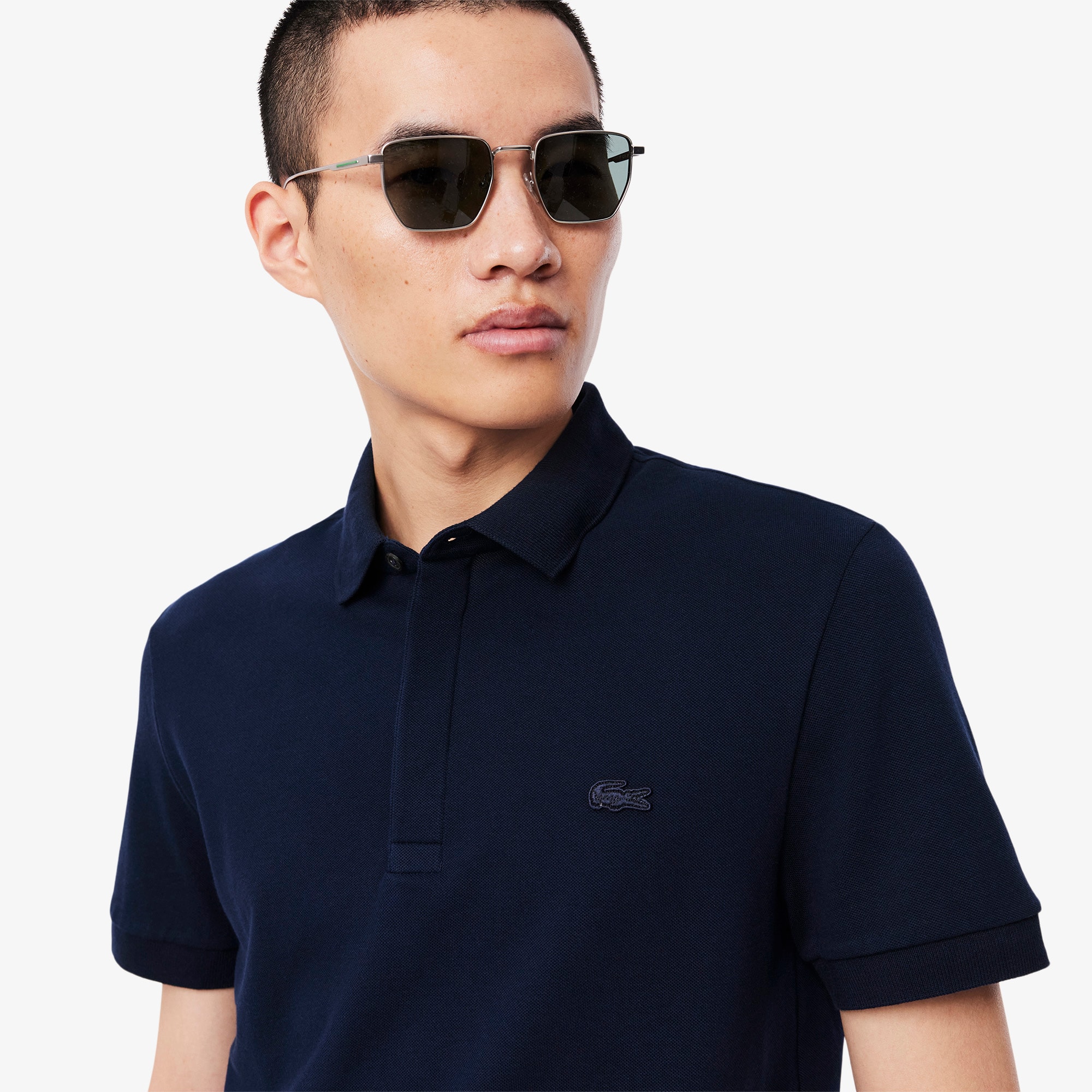 Regular Fit Paris Stretch Piqu&eacute; Polo Shirt image number 1