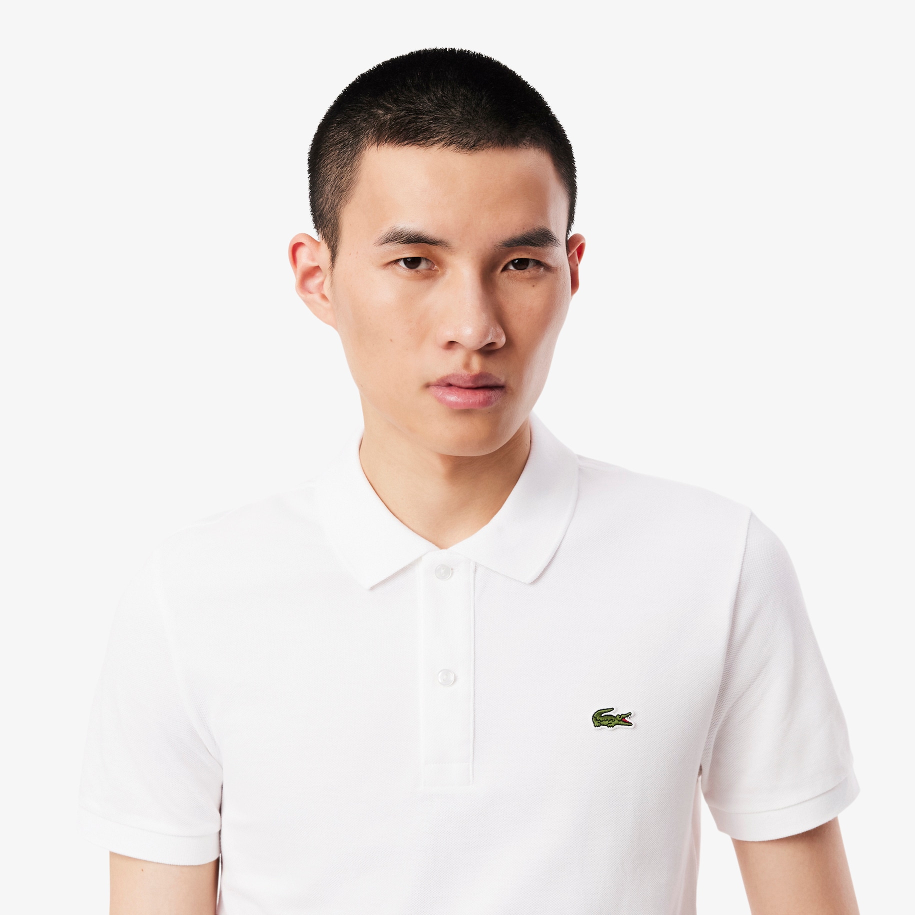 Slim Fit L.12.12 Piqué Polo Shirt image number 1
