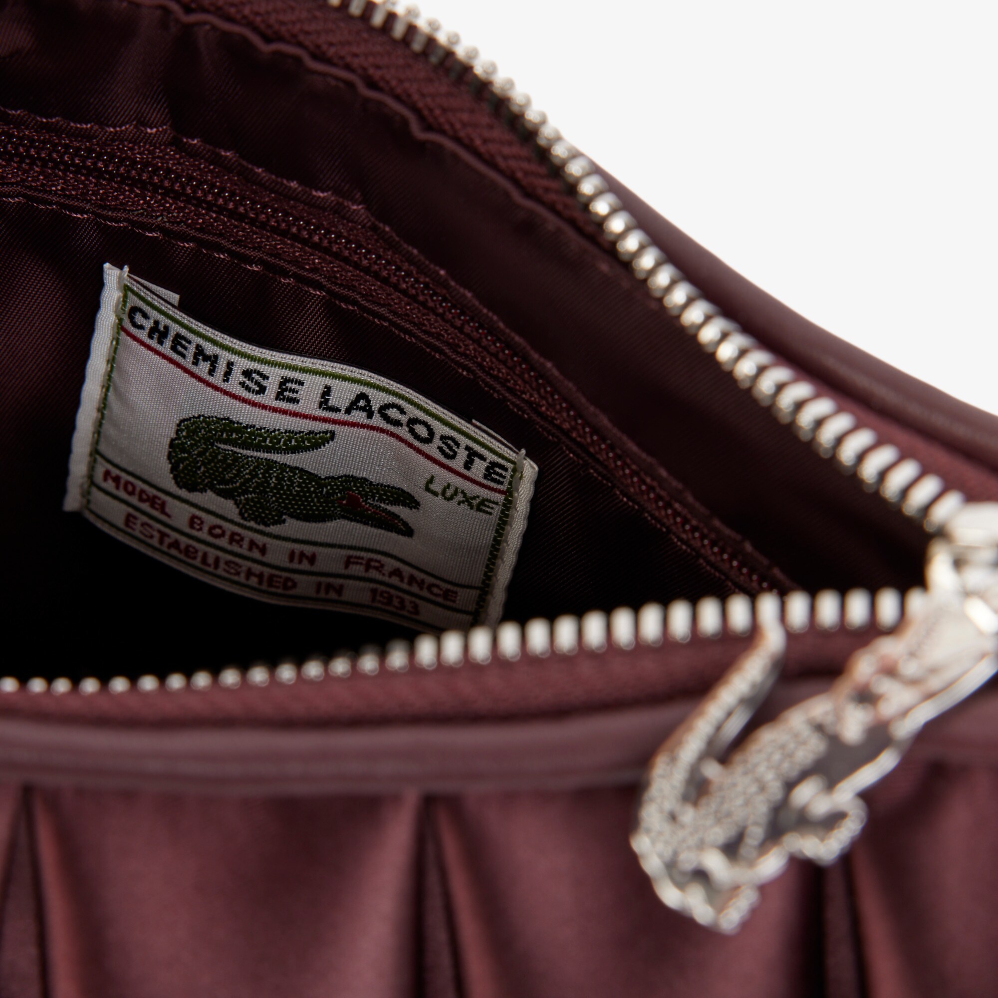 Small Lenglen Satin Purse image number 3