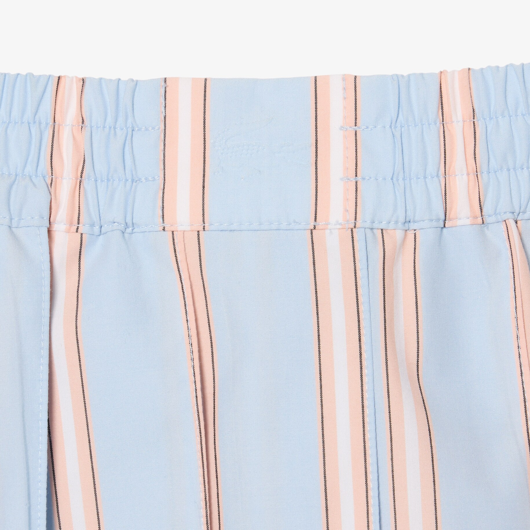 Poplin Short Striped Pleated Skirt image number 4