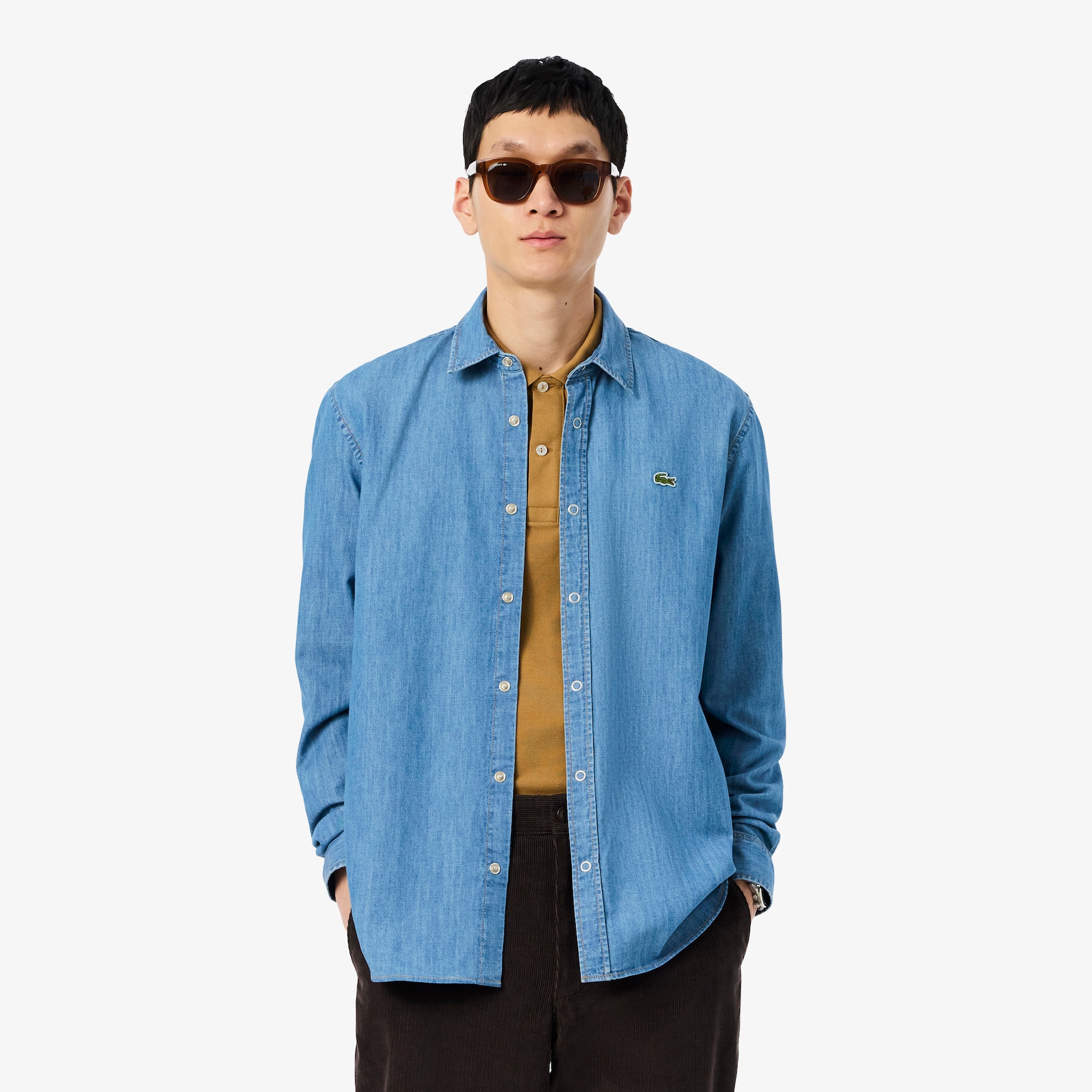 Regular Fit Lightweight Denim Shirt image number 0