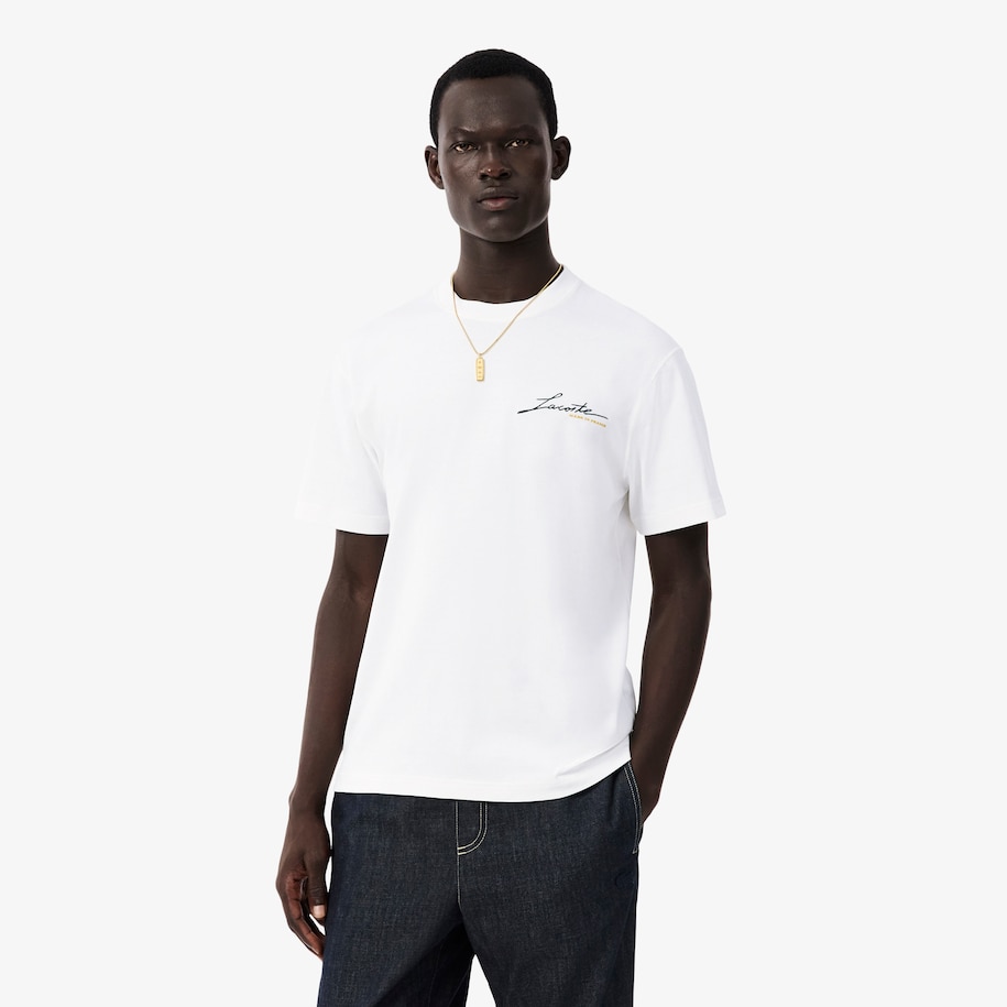 French Made Signature Embroidery T-shirt image number 0