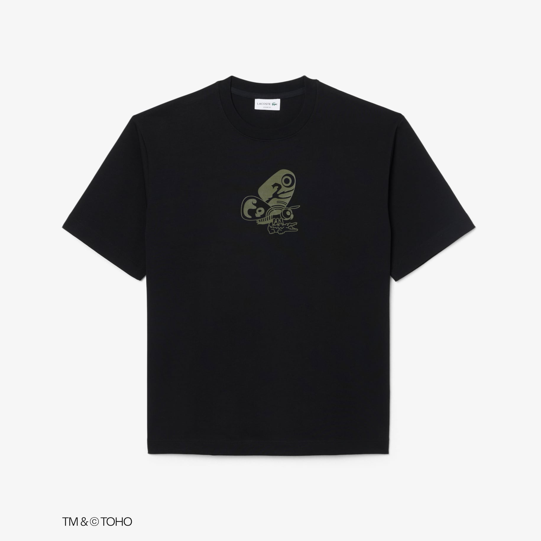 T-shirt Mothra Lacoste & Godzilla image number 3