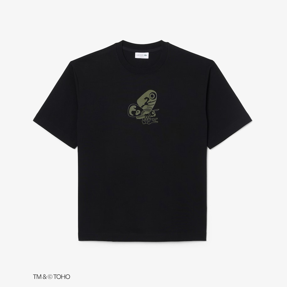 T-shirt Mothra Lacoste & Godzilla image number 3