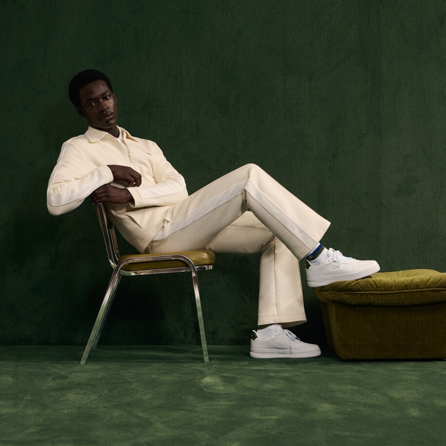 Men's L001 Set Leather Sneakers image number 6