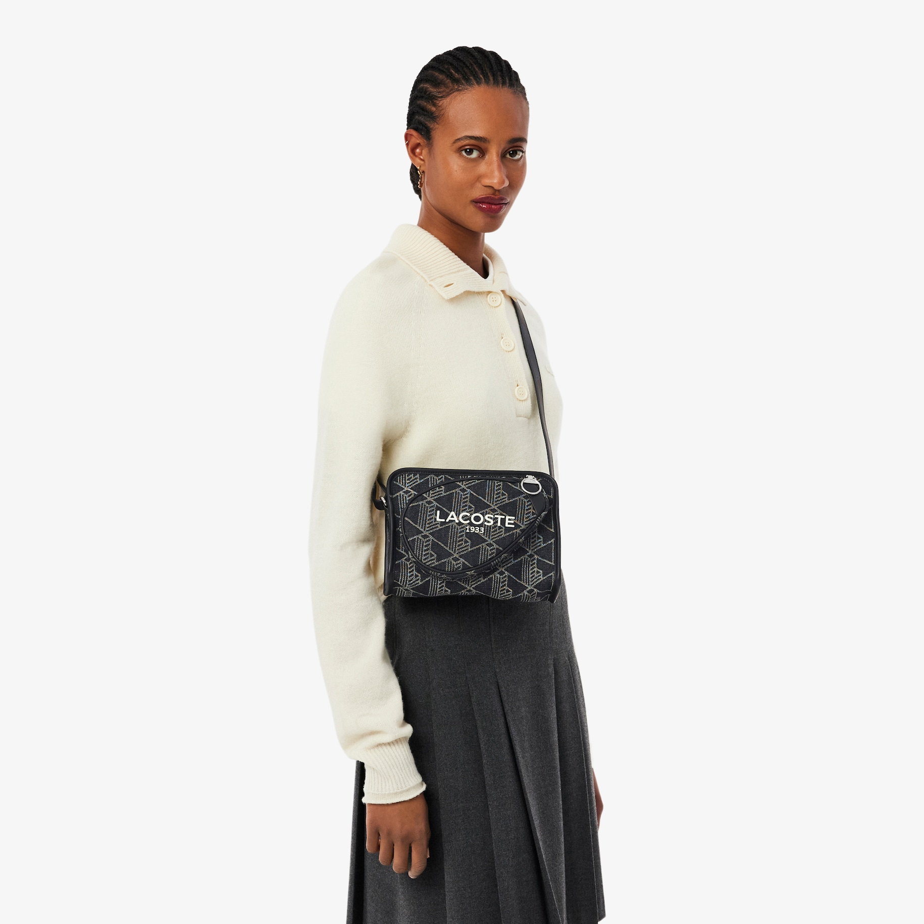 Heritage Jacquard Shoulder Bag image number 5
