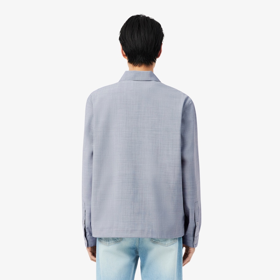 Oversized Wool Blend Overshirt image number 2