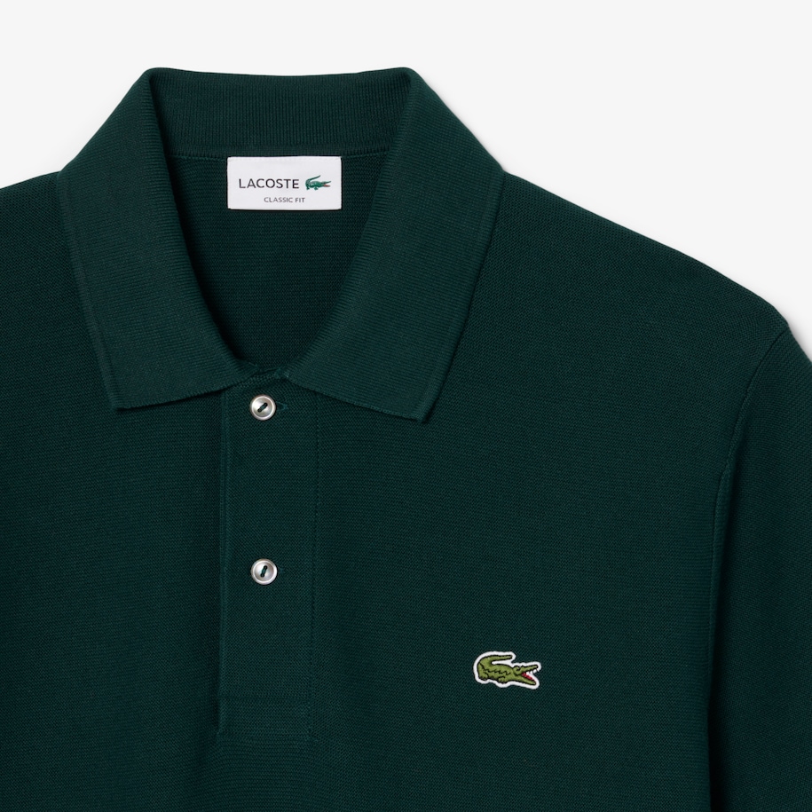 Classic Fit Knitted Polo Shirt image number 4