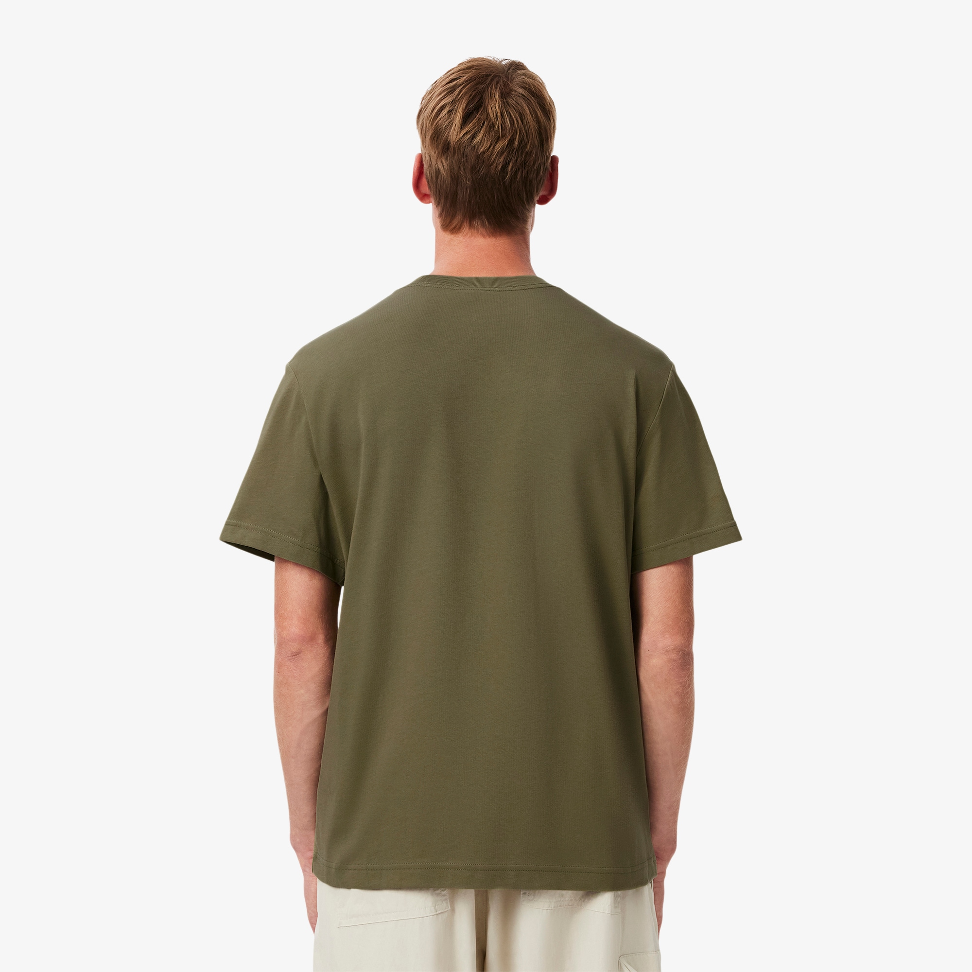 Buy Original Cotton T-shirt with Breast Pocket | Lacoste ID