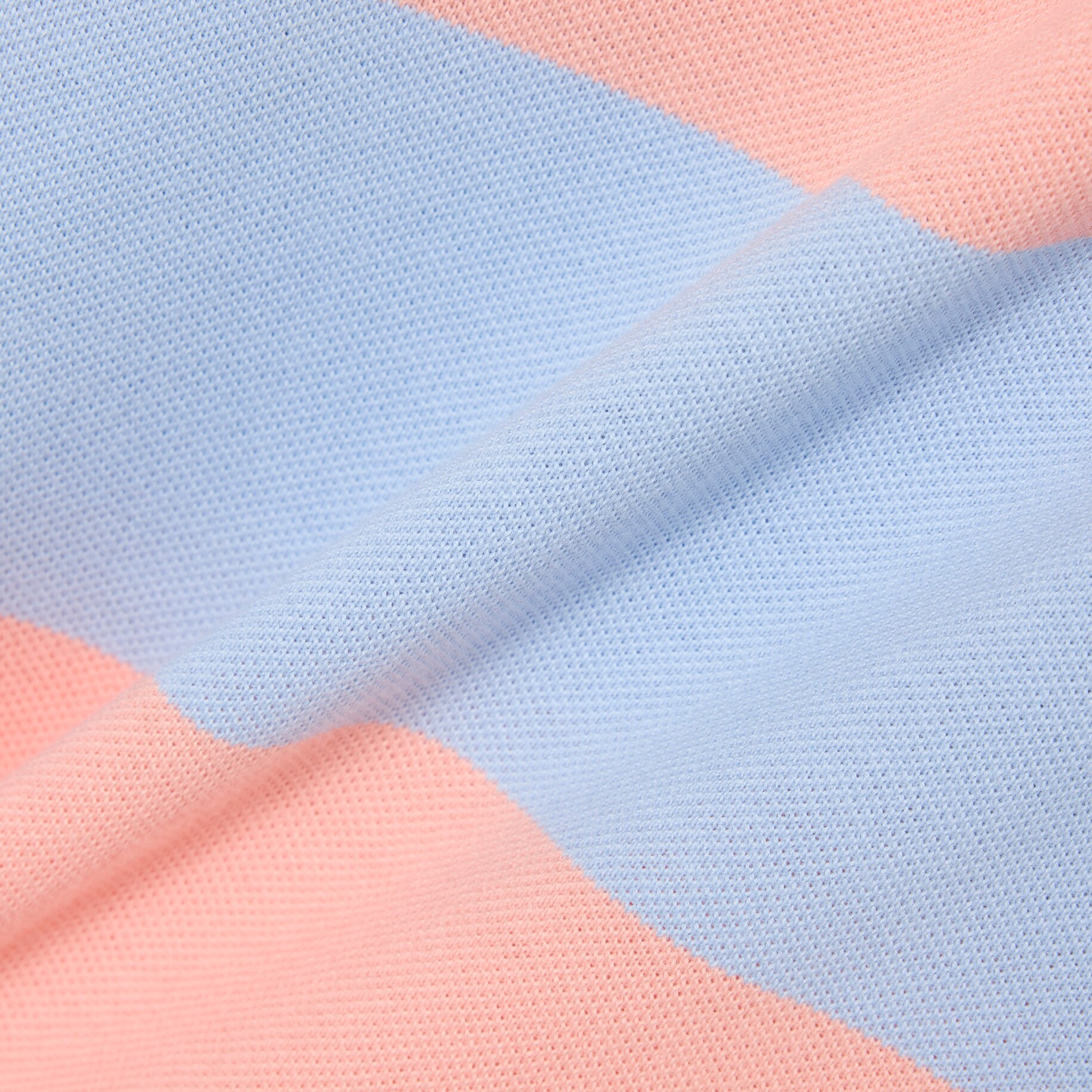 Sleeveless Striped Petit Piqu&eacute; Polo Dress image number 6