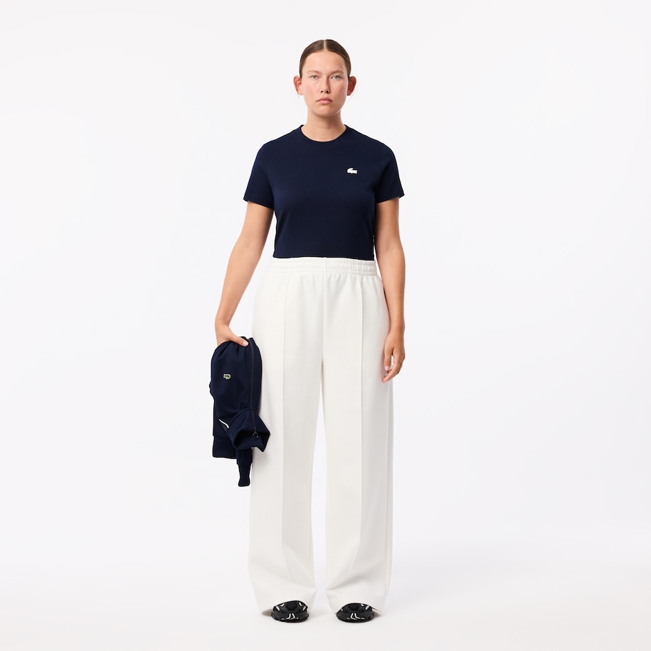 Women's Lacoste SPORT Organic Cotton Jersey T-Shirt image number 9