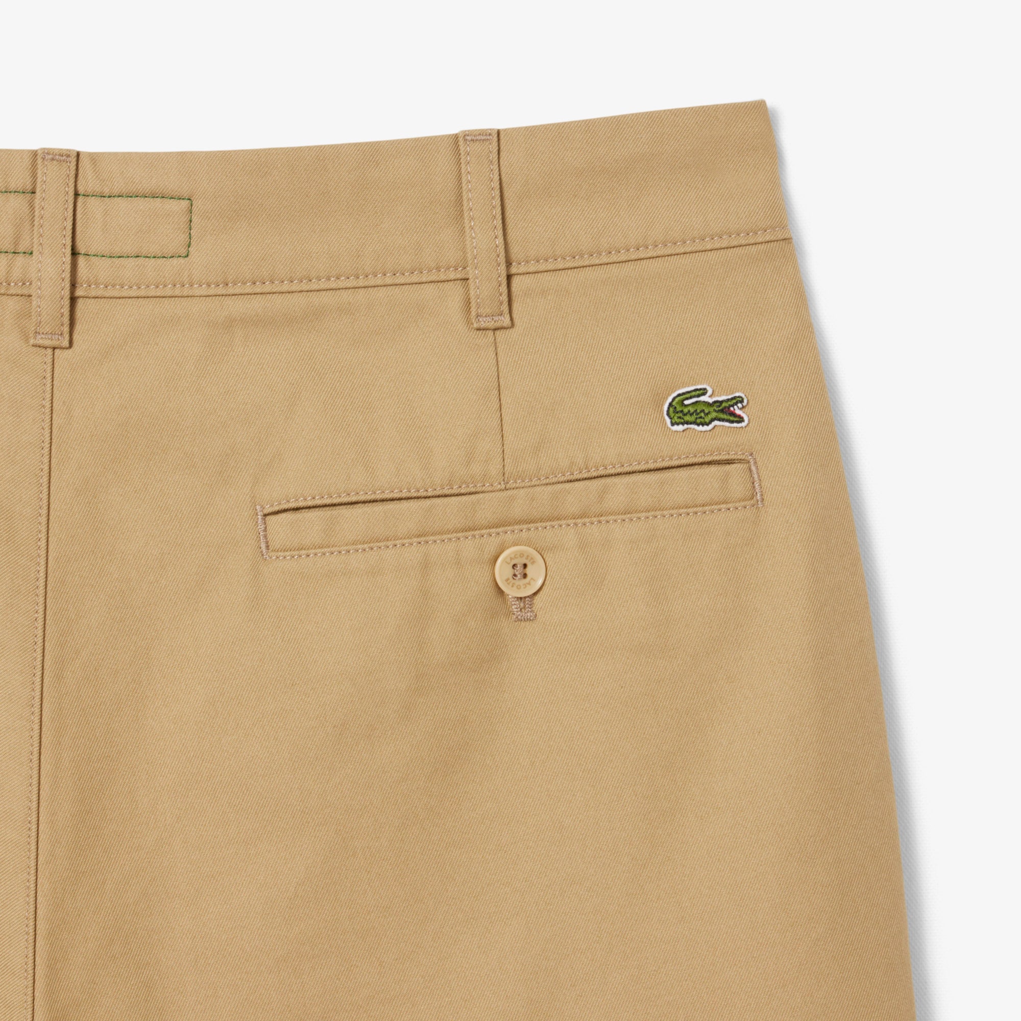Regular Fit Gabardine Chino Bermuda Shorts image number 6