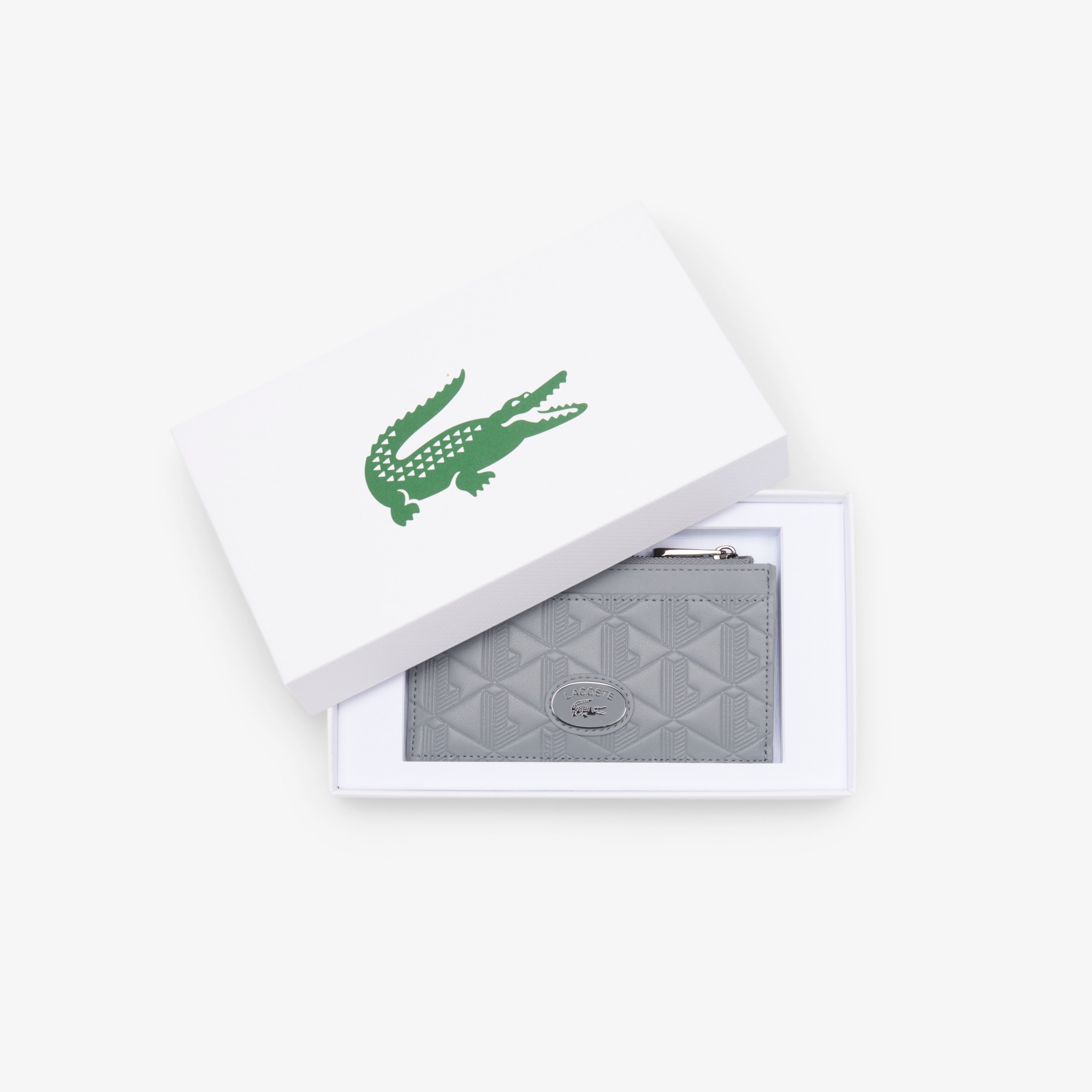 Nomogramme Zipped Leather Card Holder image number 4
