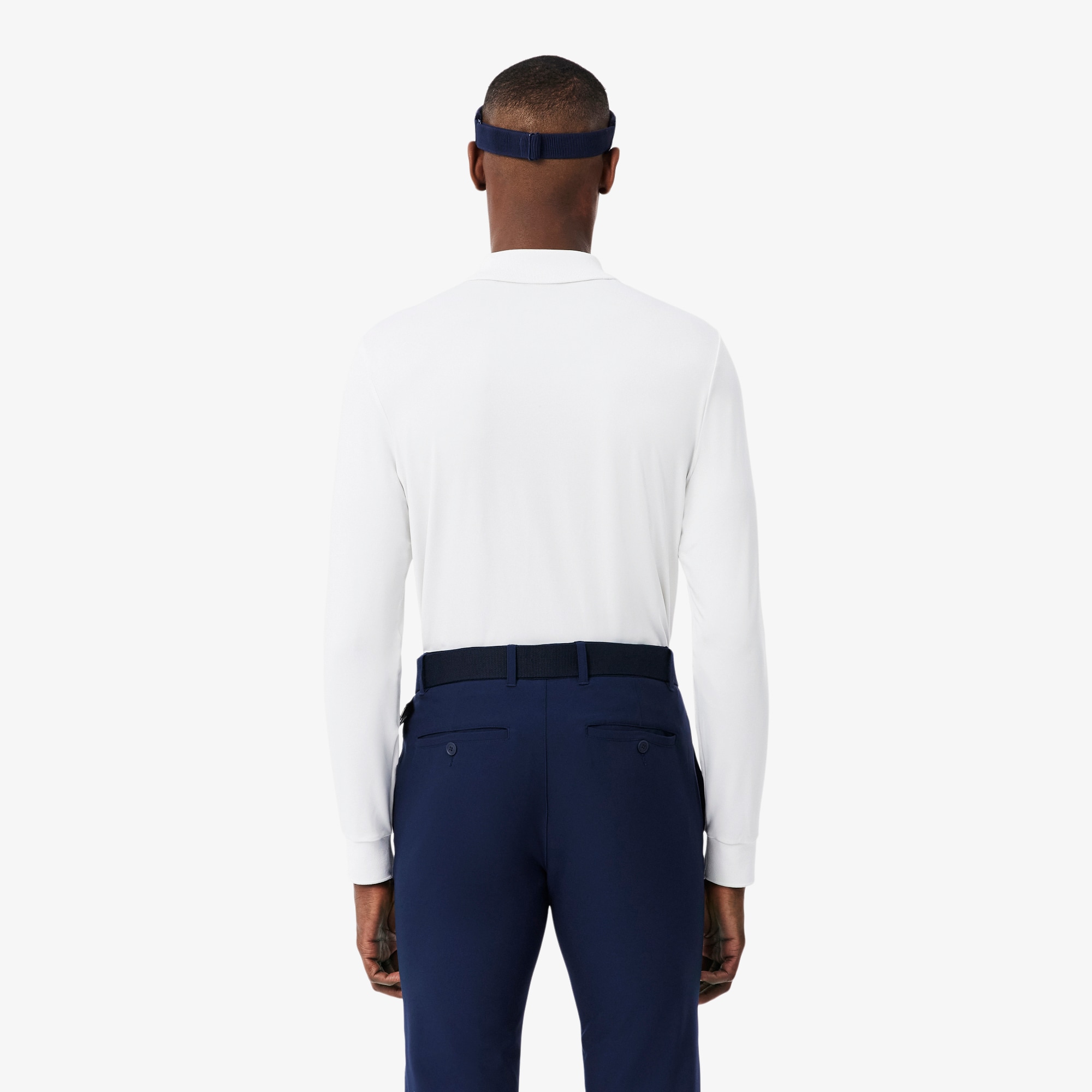Regular Fit Ultra Dry Long Sleeved Golf Polo Shirt image number 2