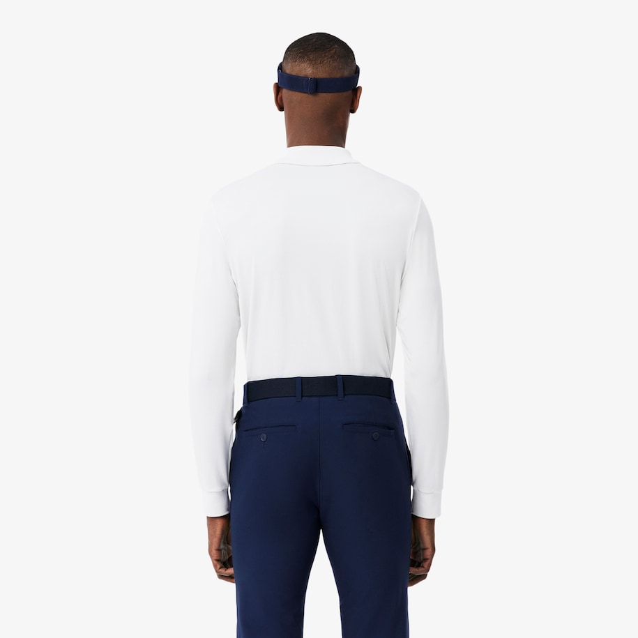 Regular Fit Ultra Dry Long Sleeved Golf Polo Shirt image number 2