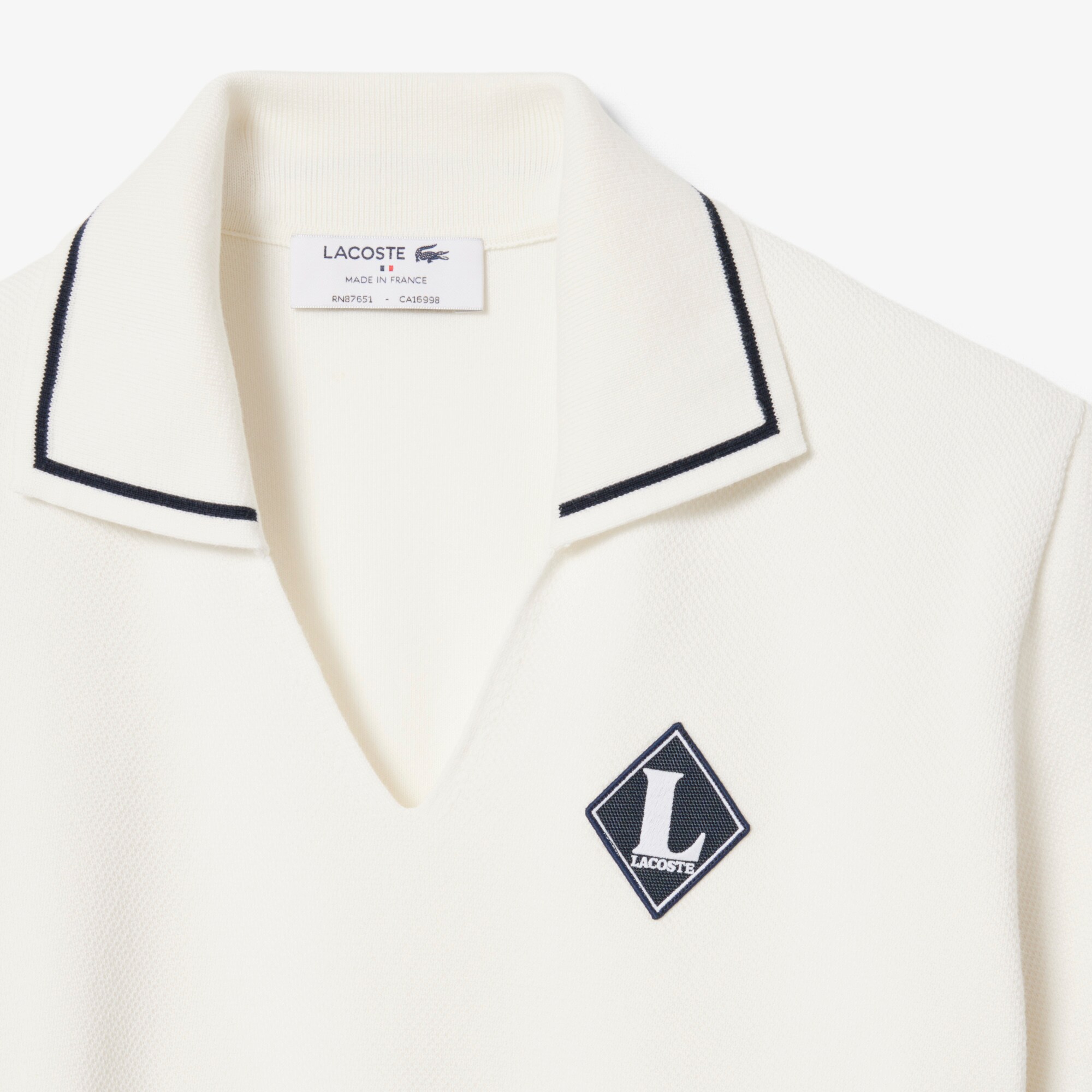 French Made Cotton Polo Shirt image number 4