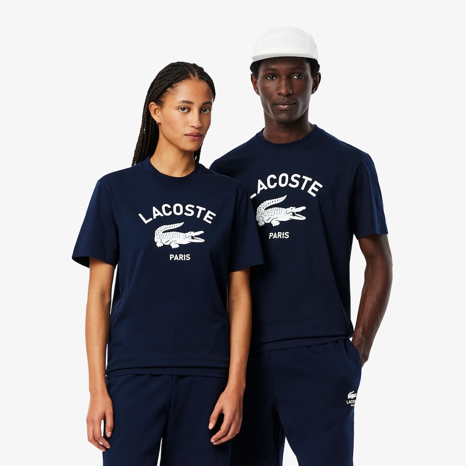 Signature Print Cotton T-shirt image number 0