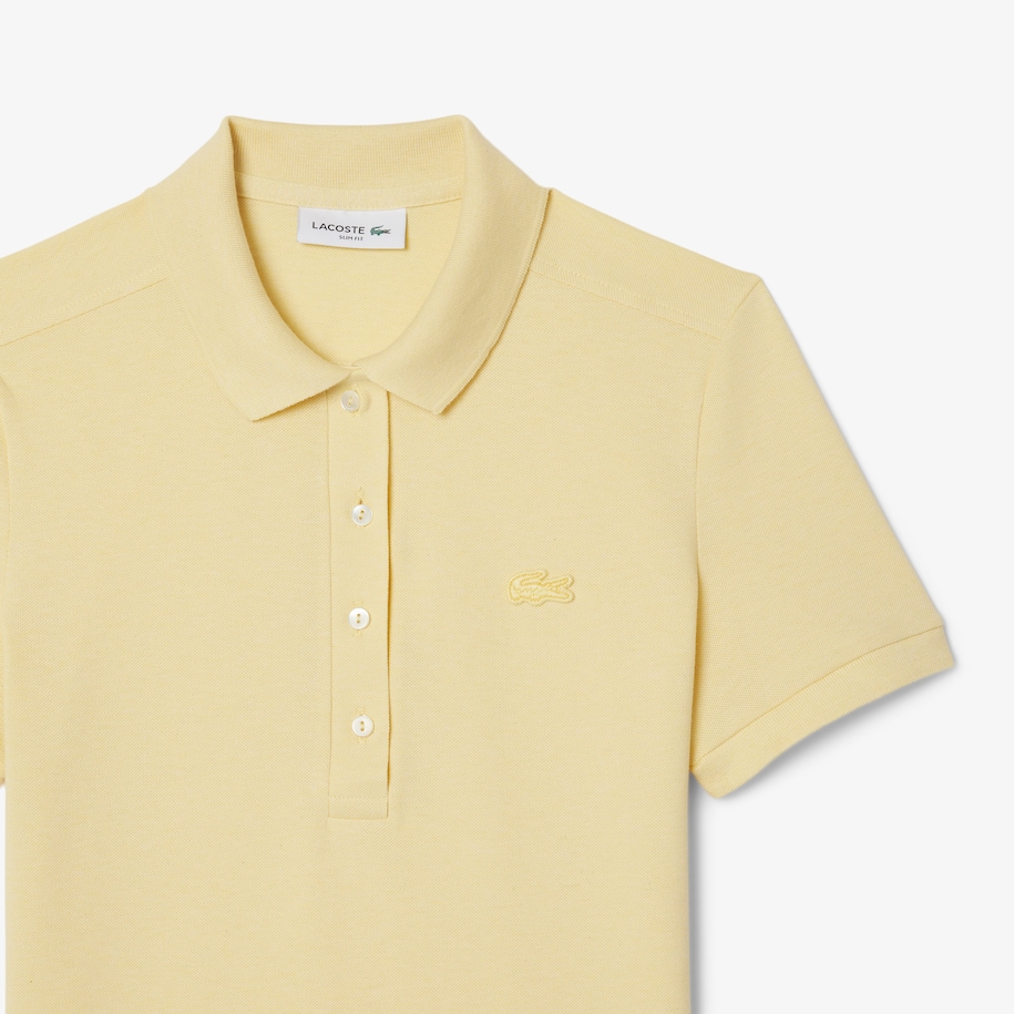 L.12.D Slim Fit Stretch Mini Piqué Polo Shirt image number 4