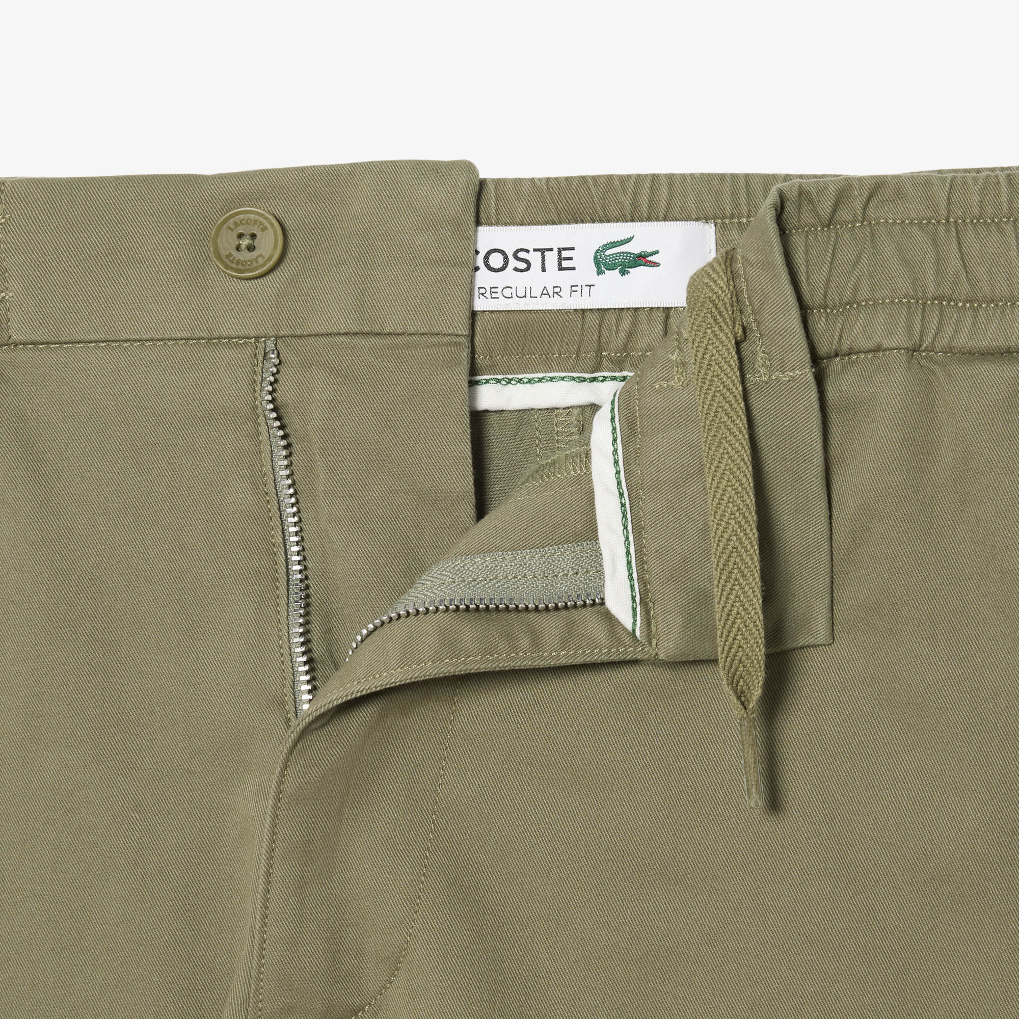 Regular Fit Stretch Cotton Shorts image number 5