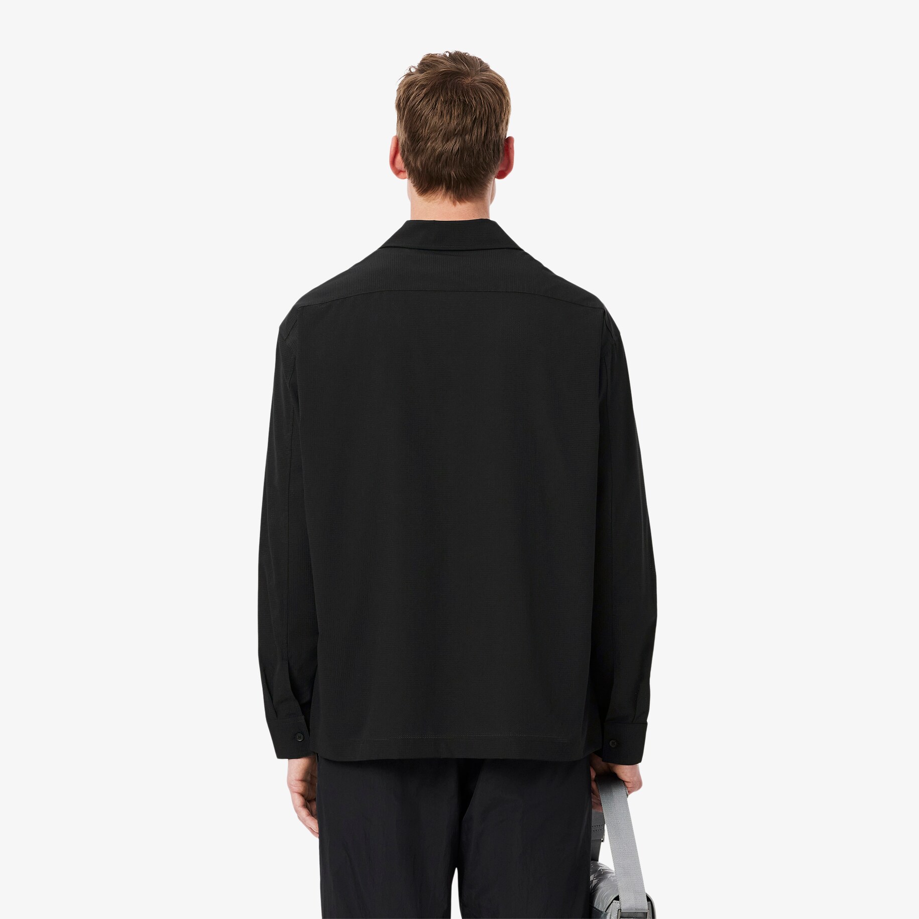 Lightweight Relaxed Fit Perforated Shirt image number 2