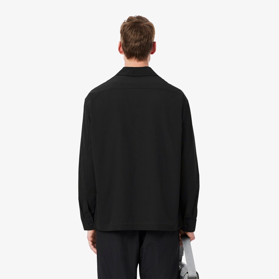 Lightweight Relaxed Fit Perforated Shirt image number 2