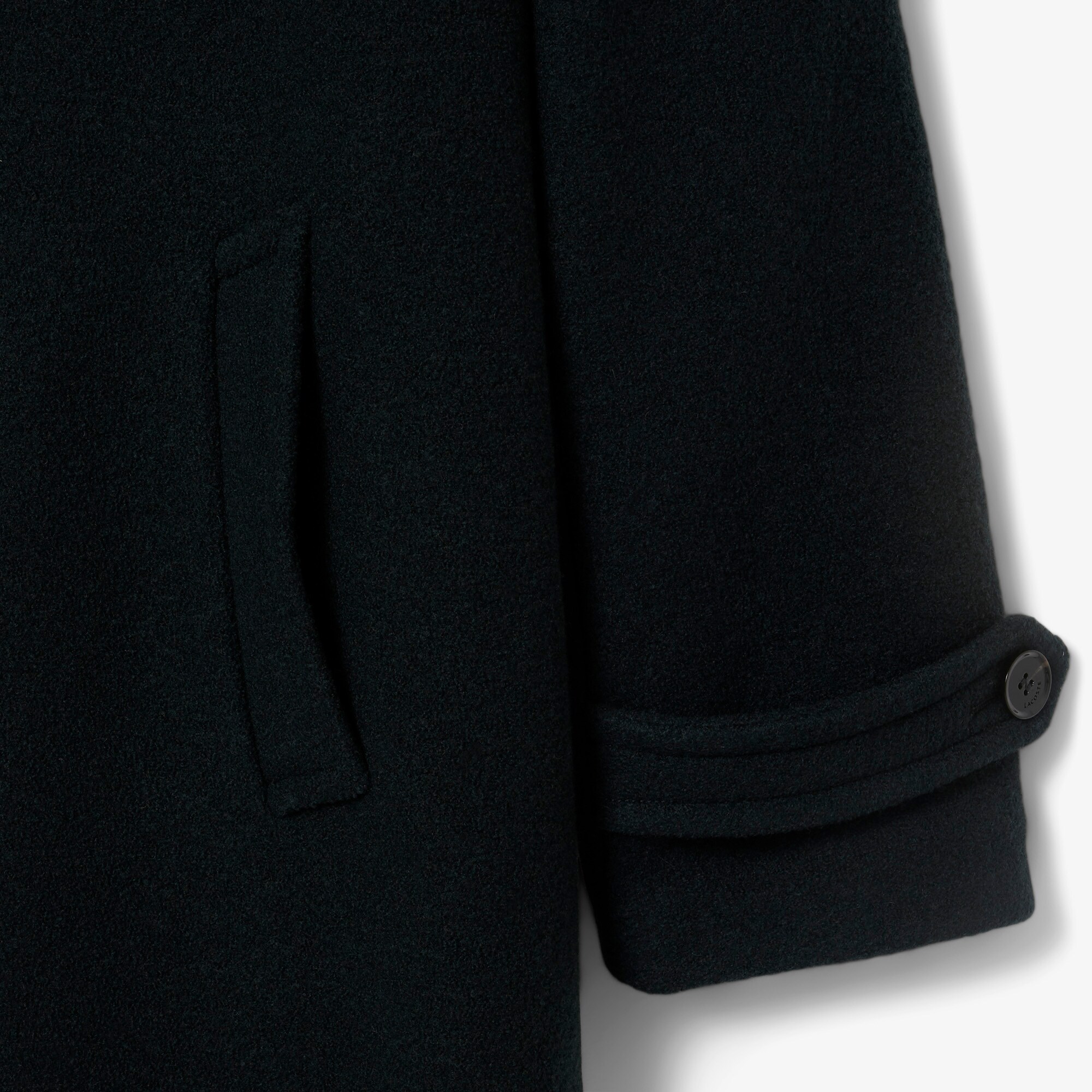 Runway Boiled Wool Coat image number 8