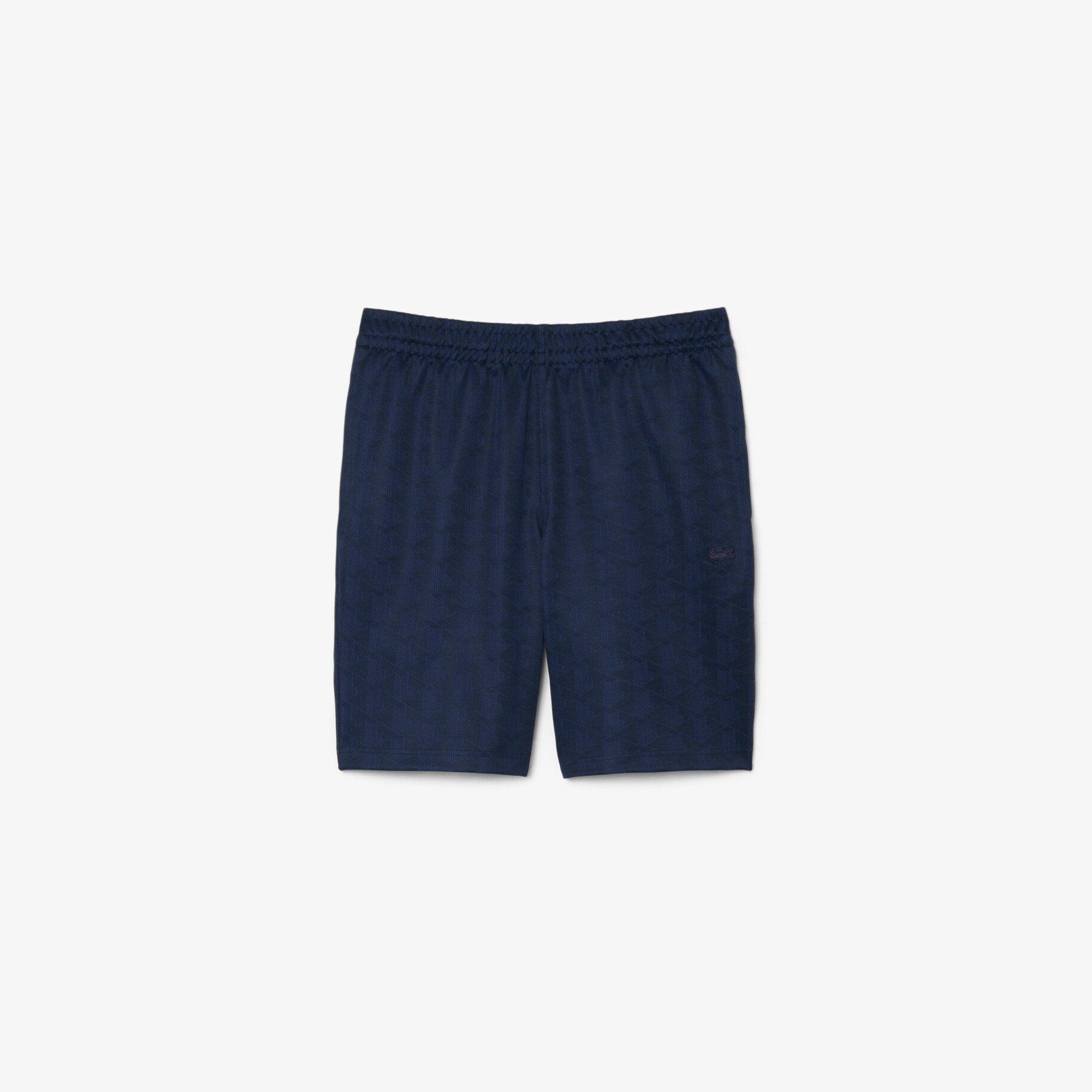 Regular Fit Monogram Jacquard Shorts image number 3