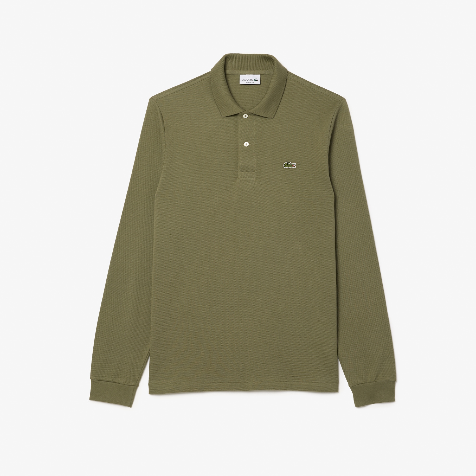 Classic Fit Long Sleeved L.12.12 Polo Shirt image number 3