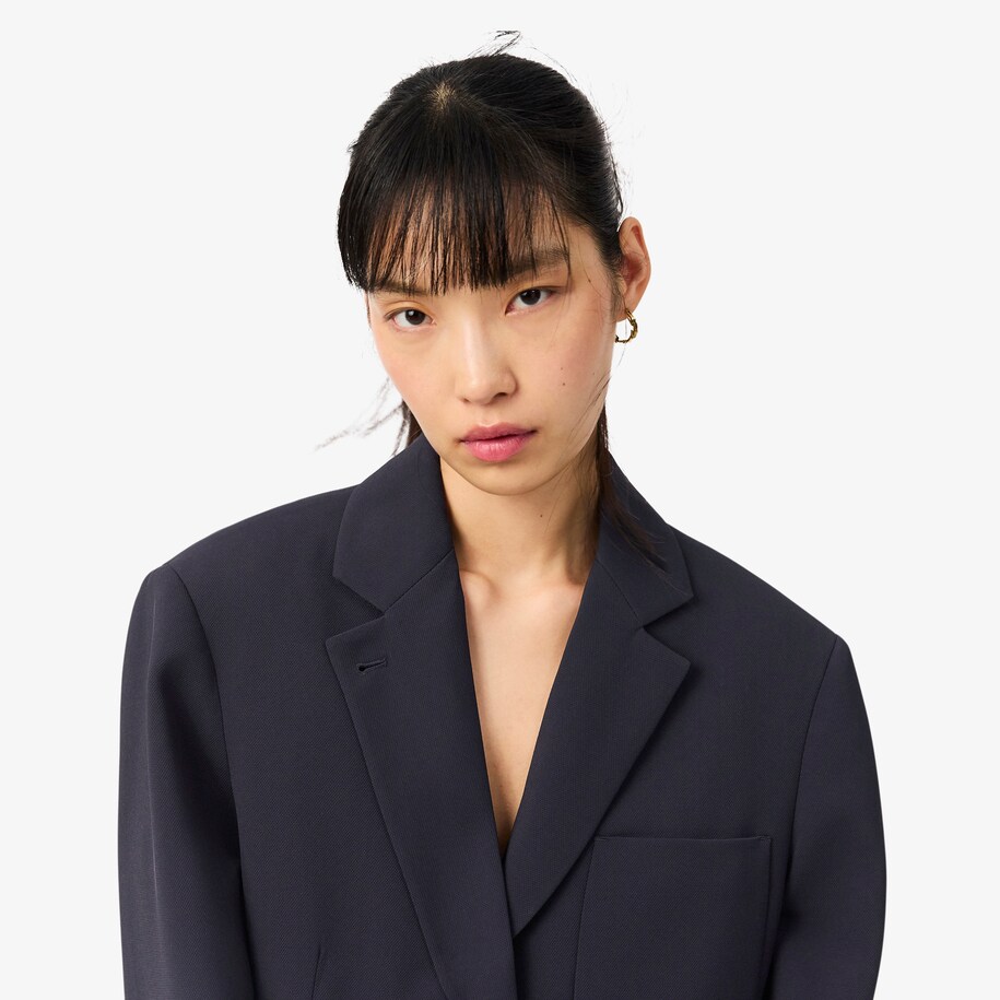 Fluid Piqu&eacute; Blazer image number 1