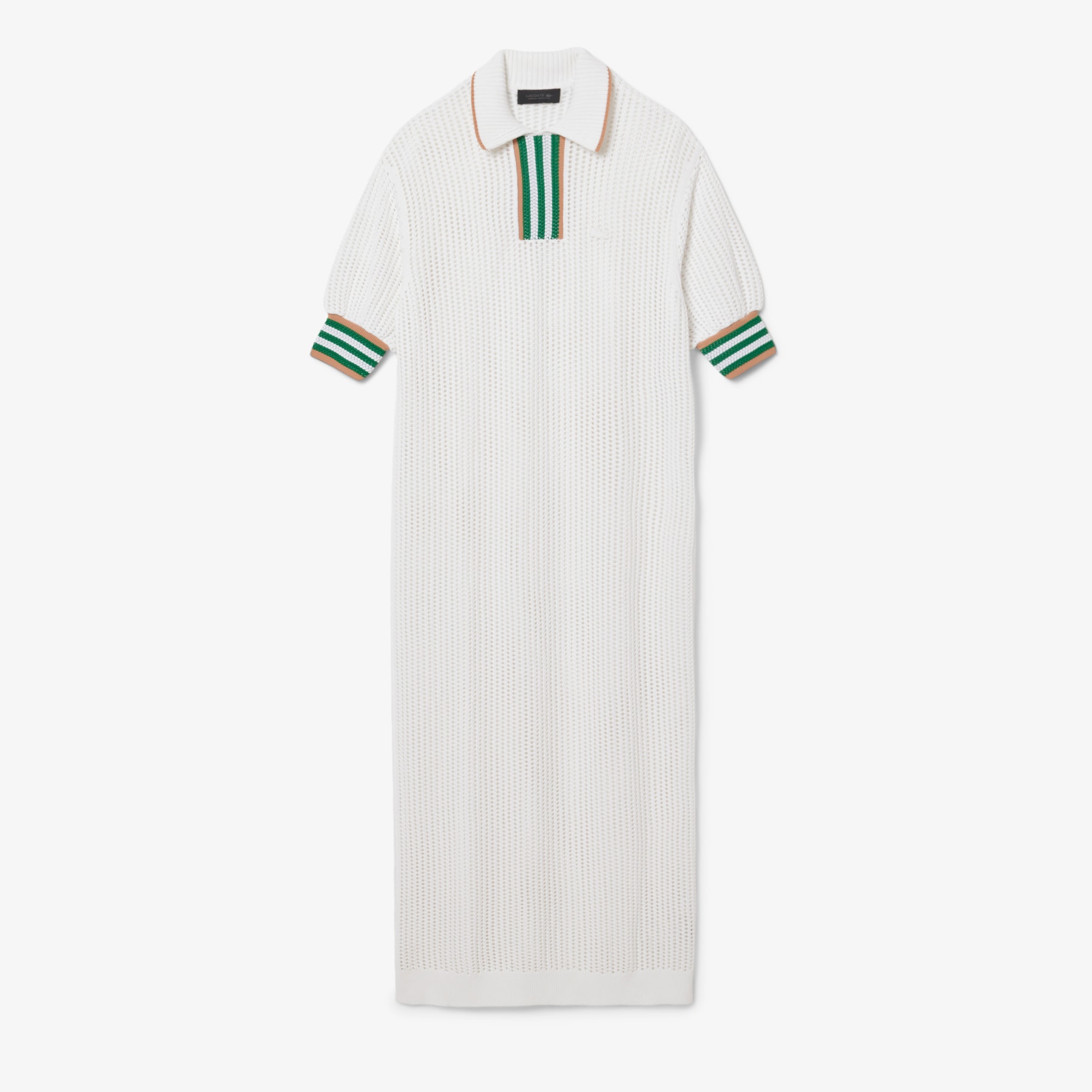 Runway Polo Collar Knit Dress image number 3