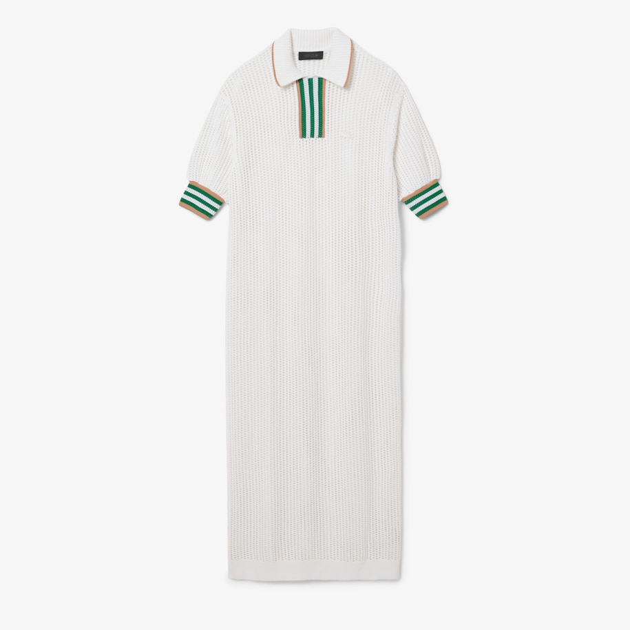 Runway Polo Collar Knit Dress image number 3