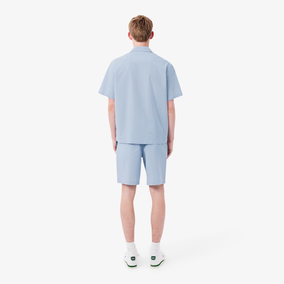 Cotton Seersucker Shorts image number 2