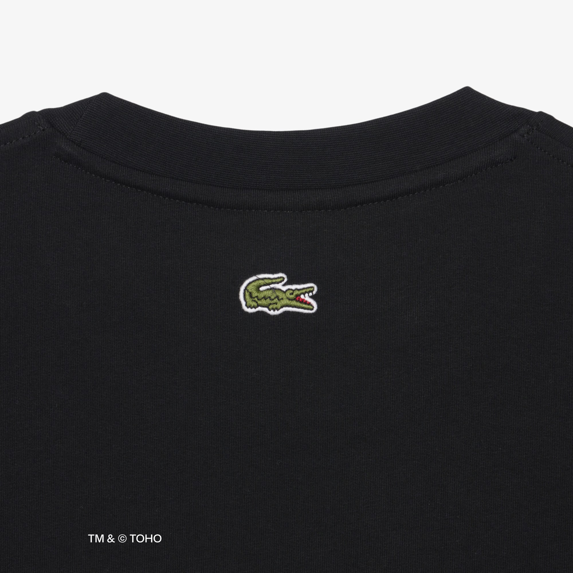 T-shirt Lacoste crocodile & Godzilla image number 5
