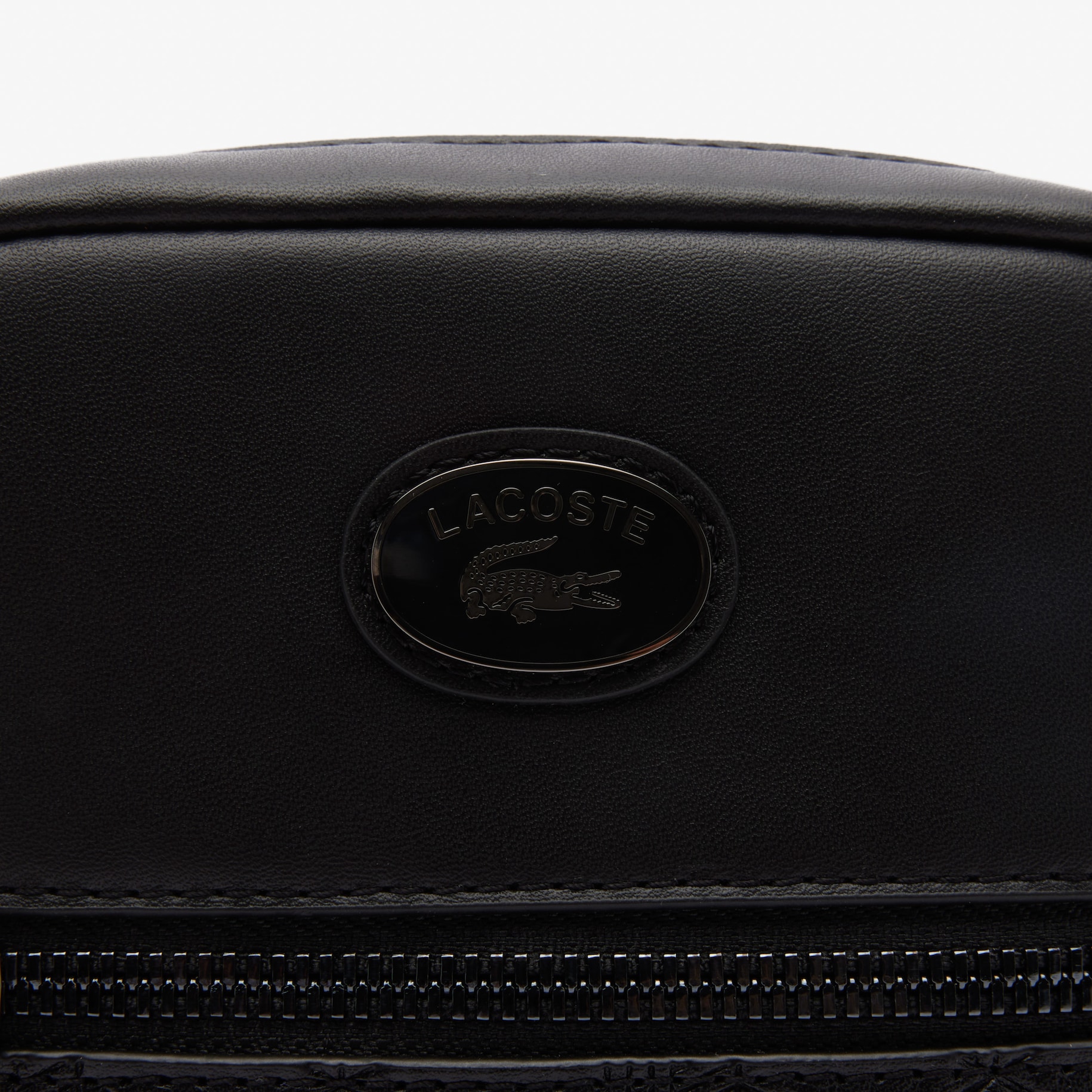 Leather Monogram Print Vertical Satchel image number 4