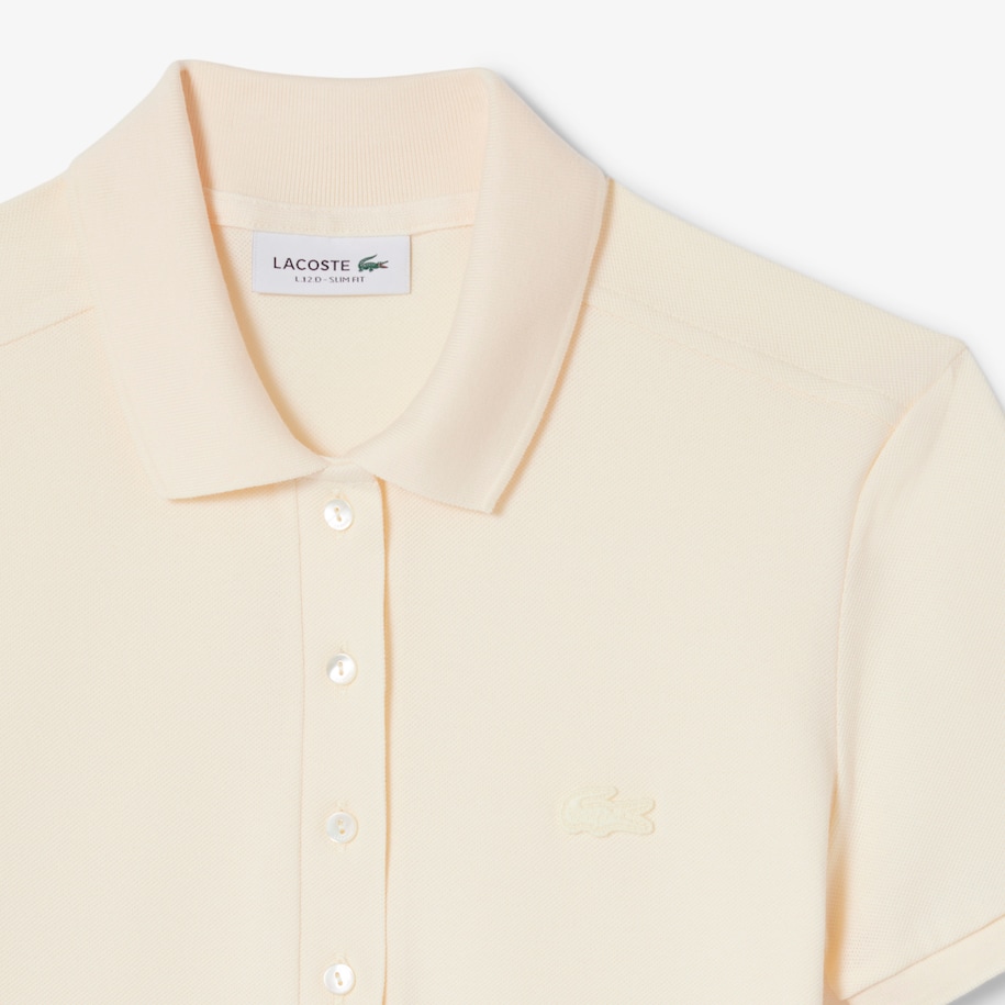 L.12.D Slim Fit Stretch Mini Piqu&eacute; Polo Shirt image number 4